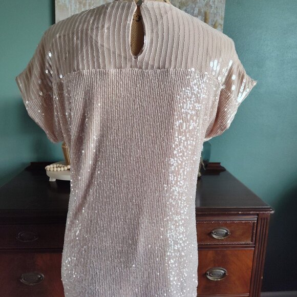 Sequin top w/lining - Picture 2 of 3